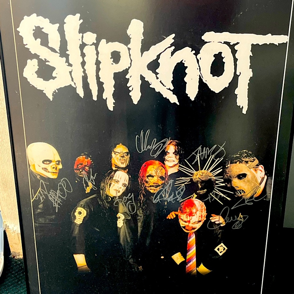 All the original members autographed poster in mint condition